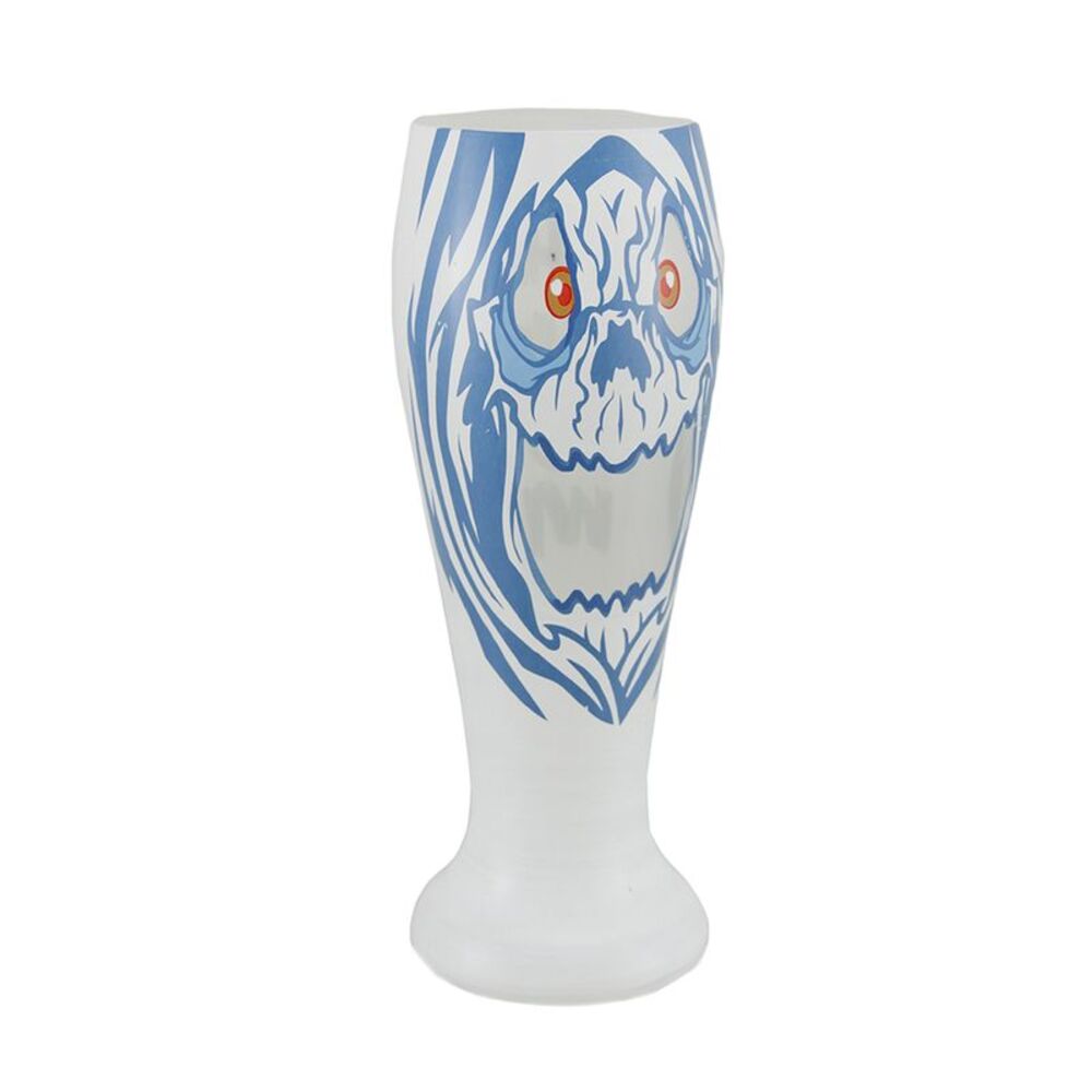 Three Sheets Hand Painted Ghost Pilsner Glass